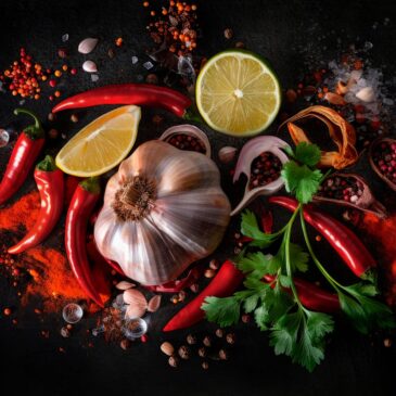 Foto-Kunstwerk Kräuter