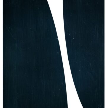 Stijlvol zwart wit abstract fotokunstwerk