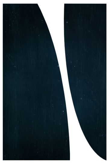 Stijlvol zwart wit abstract fotokunstwerk