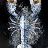 Dutch Lobster - wall art kreeft