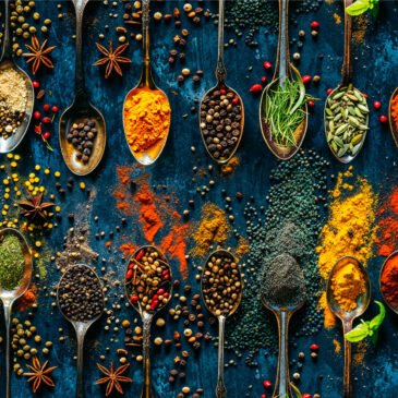 Décoration murale des herbes; Herbes épicées III