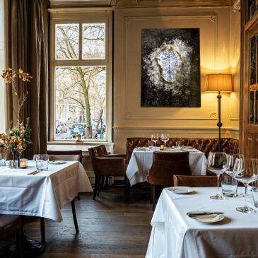 Wandbild einer Austernschale