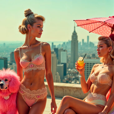 Pink Pudel