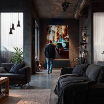 Urban fotokunst van Parijs