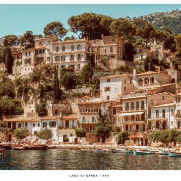 Wandkunst im Vintage-Stil aus Italien