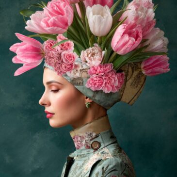 Señora de las flores