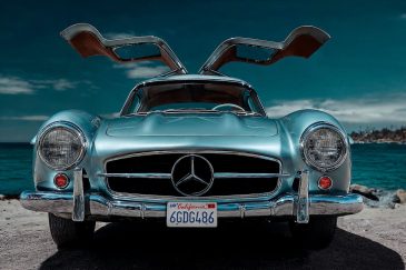 Vintage Freedom II vintage auto wanddecoratie met retro uitstraling