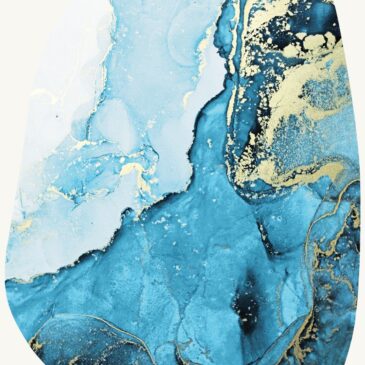 marbre de forme organique III