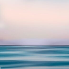 Abstract SaSascape in blue and pink tones