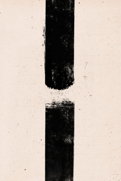 Abstracte Japanse wandkunst