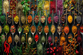 Fotokunst van kruiden; Spicy Herbs II