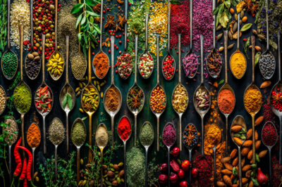Fotokunst van kruiden; Spicy Herbs II