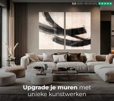 The Art of Interior Upgrade je muren met unieke kunstwerken