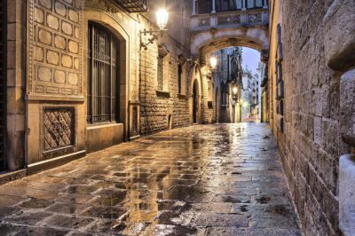 Kunstfoto van Barcelona