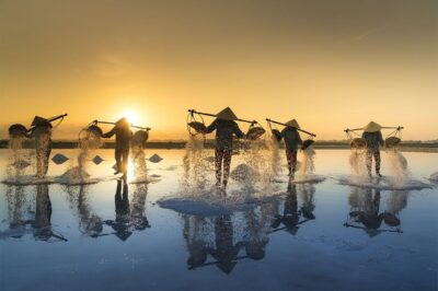 Wall art of Vietnam